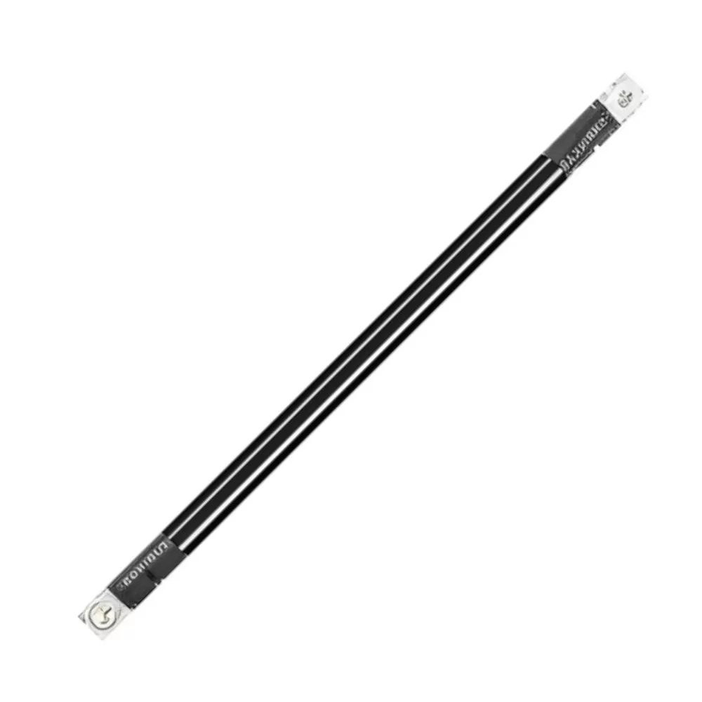 CABO ELETRICO PT OLHAL M8 35MM2 30CM 125A P/BATERIA