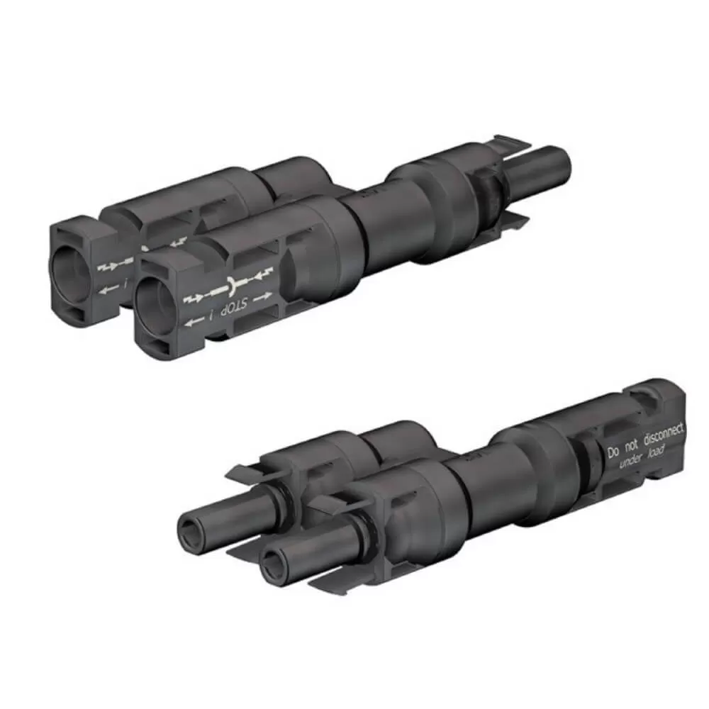 CONECTOR P/CABO MC4Y PAR FM/MC 1VIA 1,5KV 35A