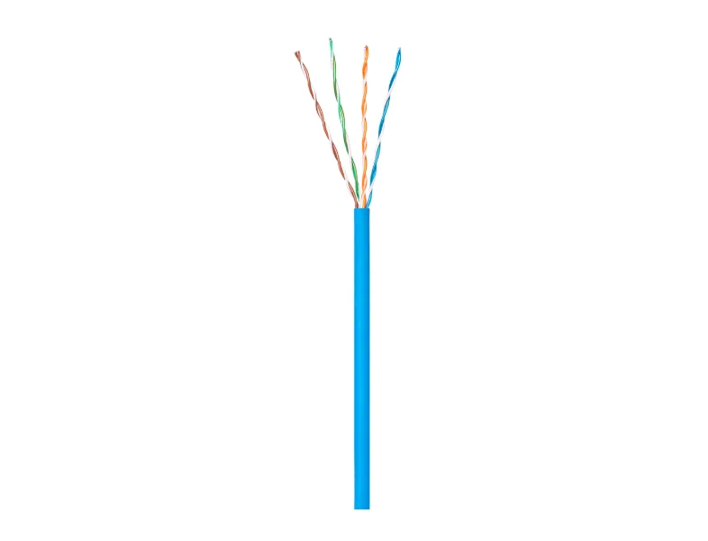 CABO U/UTP CAT.6 4PX23 AWG CM 305M IMPACT GIGA IG6CMAZ AZUL